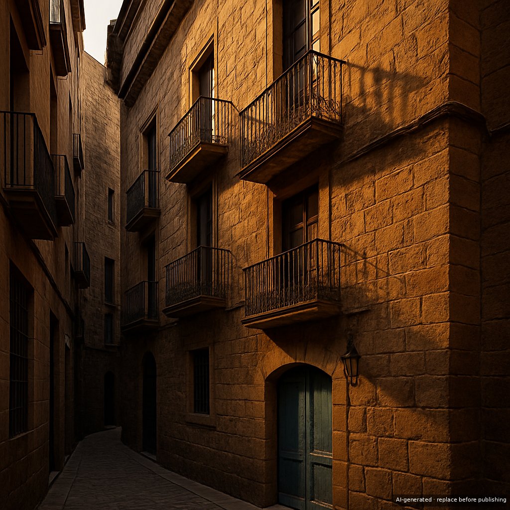 Barri Gòtic facade of Casa Gòtic